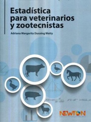 cover image of Estadística para veterinarios y zootecnistas